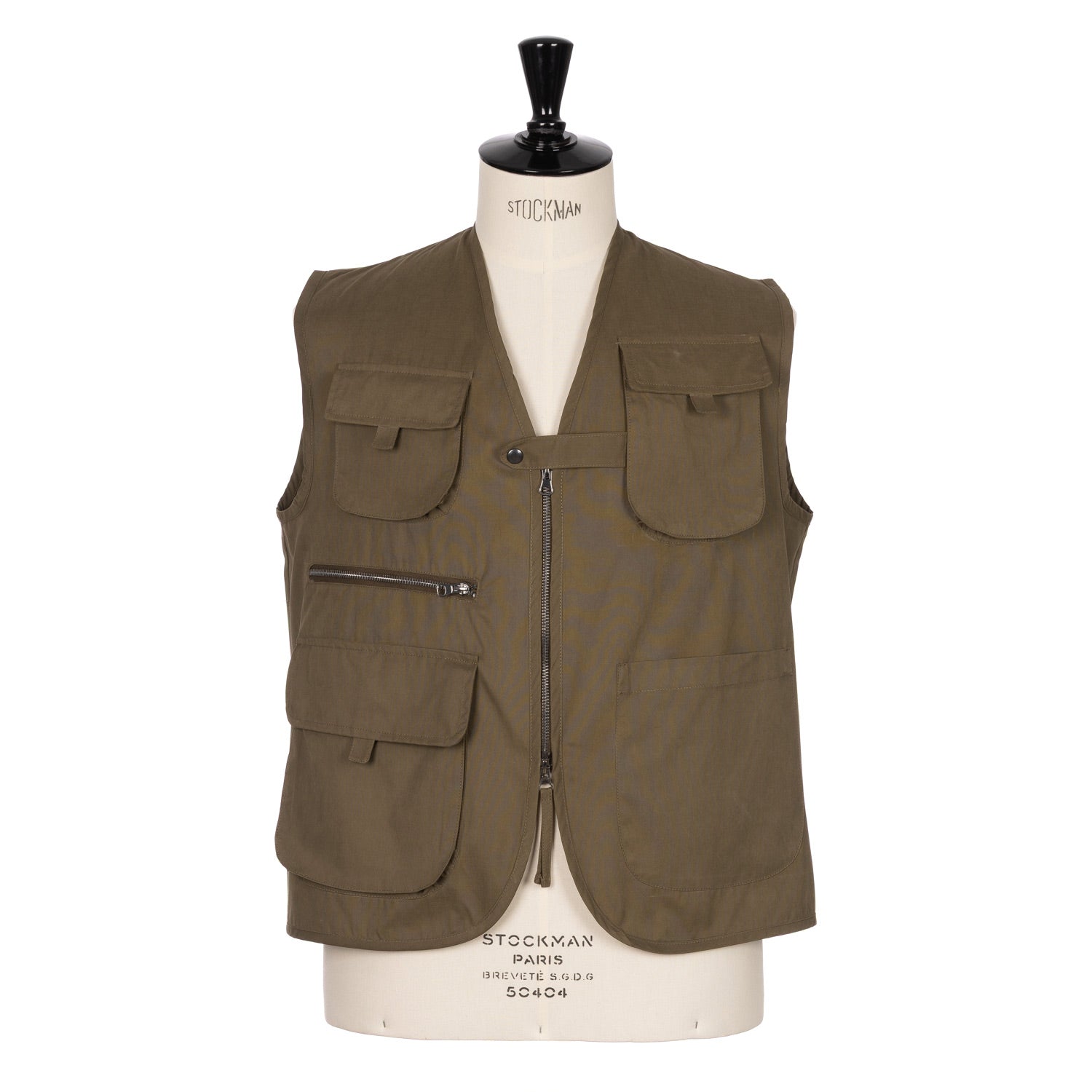 Special Edition x MJ: Vest "Urban Fly Fishing" made from Cotton Corduroy